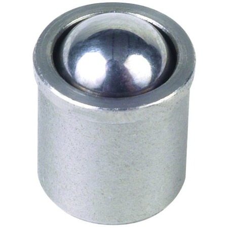 Te-Co Plgr, No Flg, SS Bdy, Plst Ball, 4mm, PK5 53610